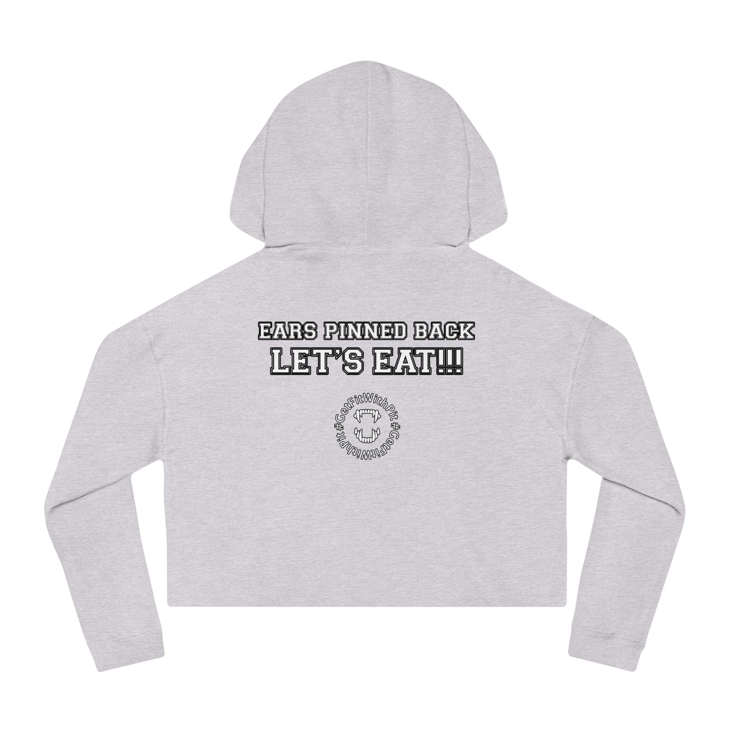 GFWP "Pitbulls Lock In" Women’s Cropped Hooded Sweatshirt