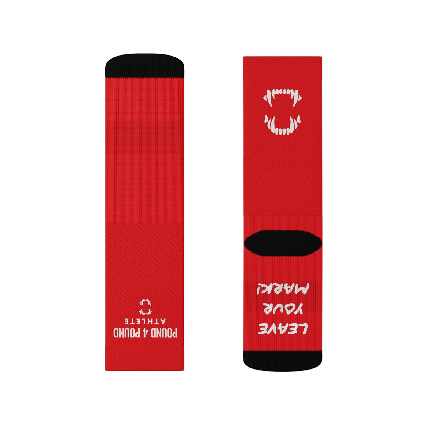 GFWP "Pound 4 Pound Athlete" Sublimation Socks