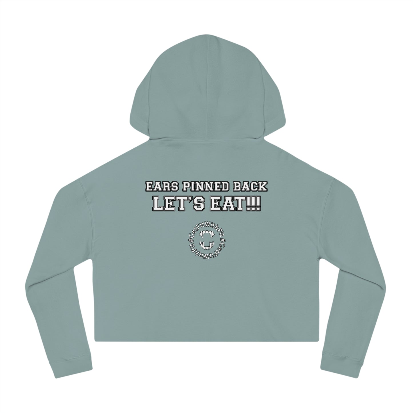 GFWP "Pitbulls Lock In" Women’s Cropped Hooded Sweatshirt