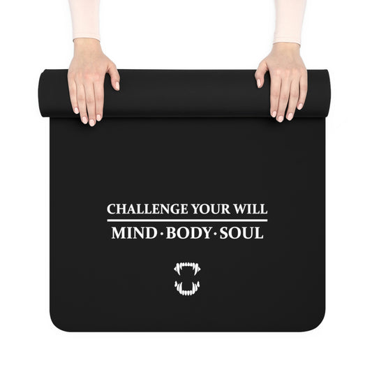 GFWP "Challenge Your Will" Rubber Yoga Mat