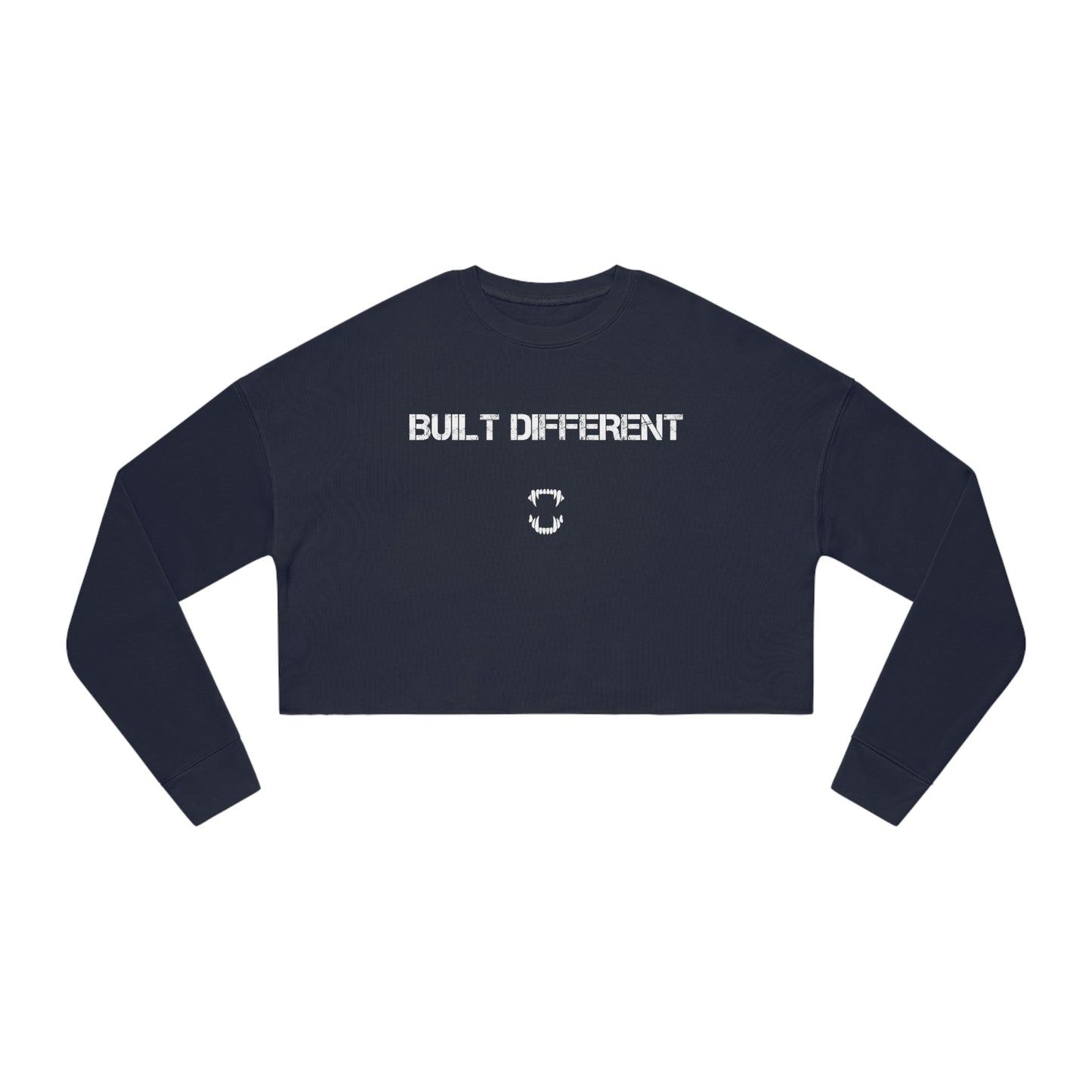 GFWP "Built Different" Women's Cropped Sweatshirt