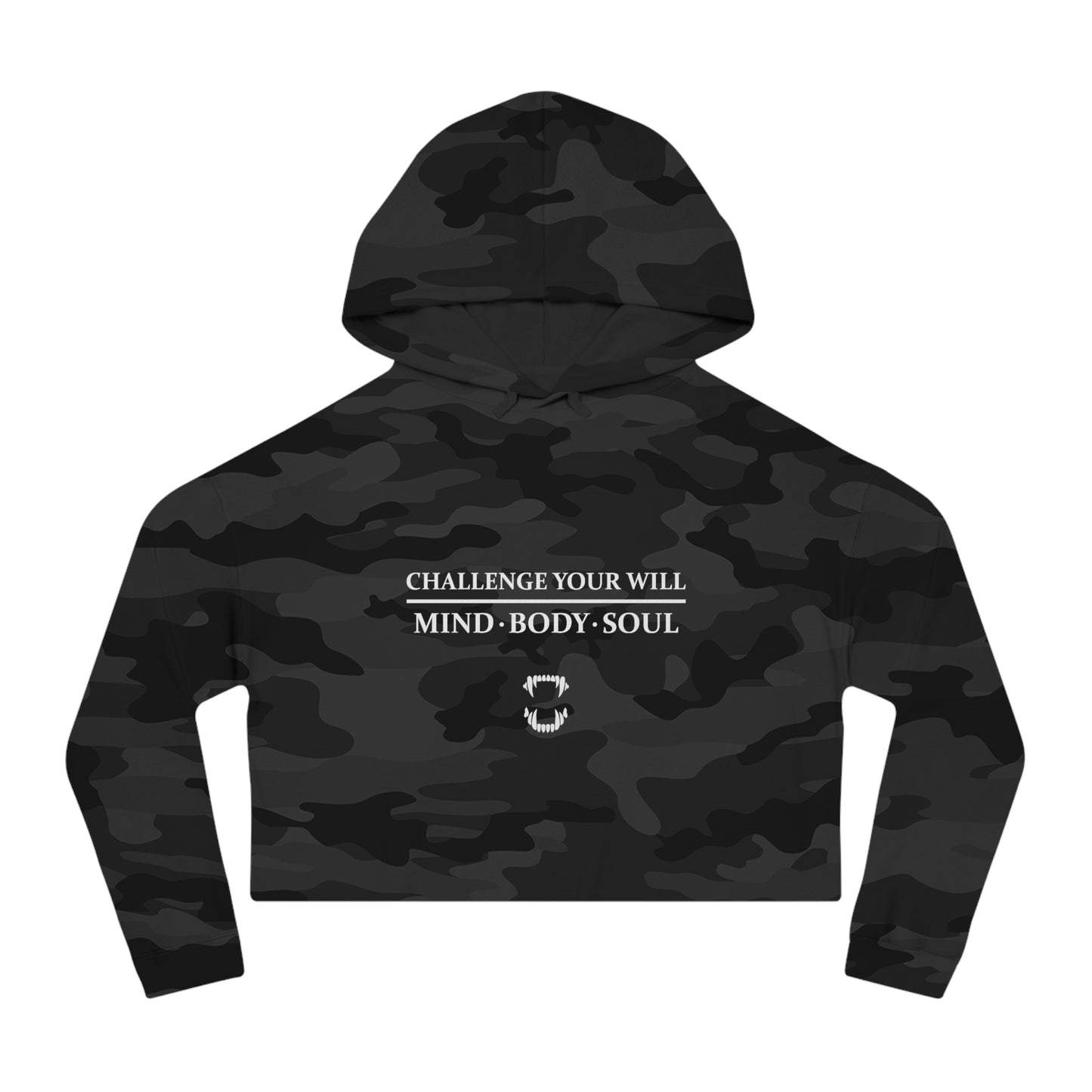 GFWP "Challenge Your Will" Women’s Cropped Hooded Sweatshirt