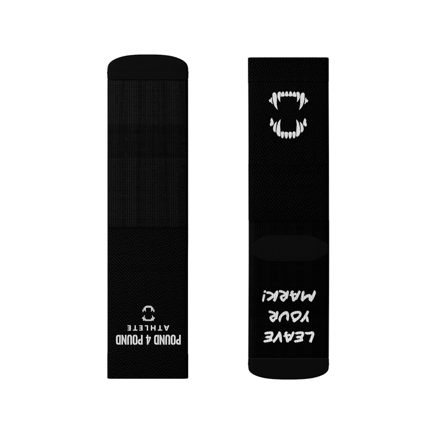 GFWP "Pound 4 Pound Athlete" Sublimation Socks