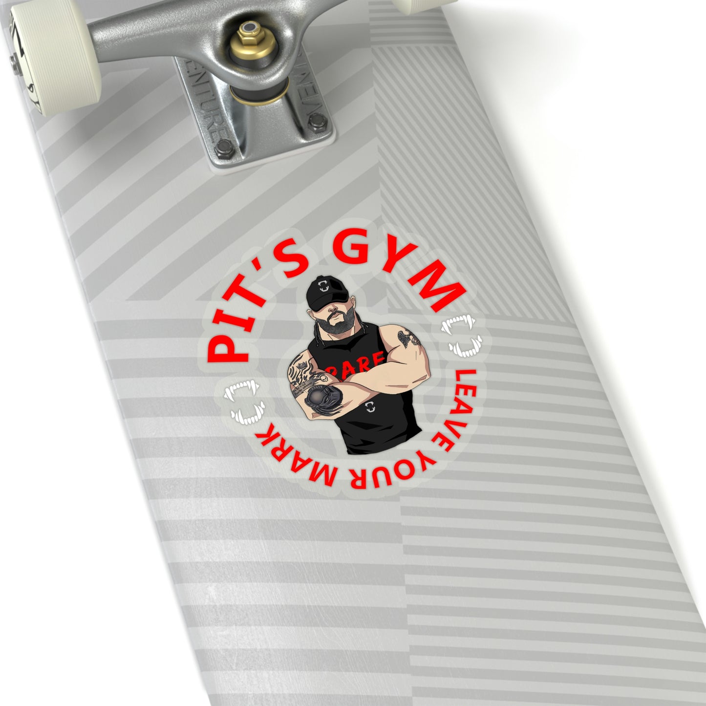 GFWP "Pit's Gym" Cut Stickers
