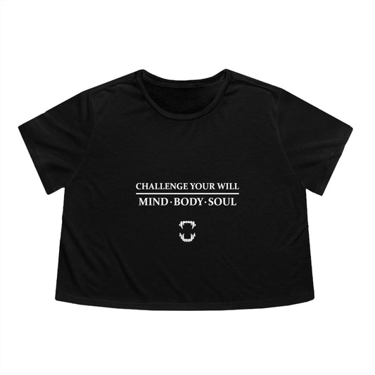 GFWP "Challenge Your Will" Flowy Cropped Tee