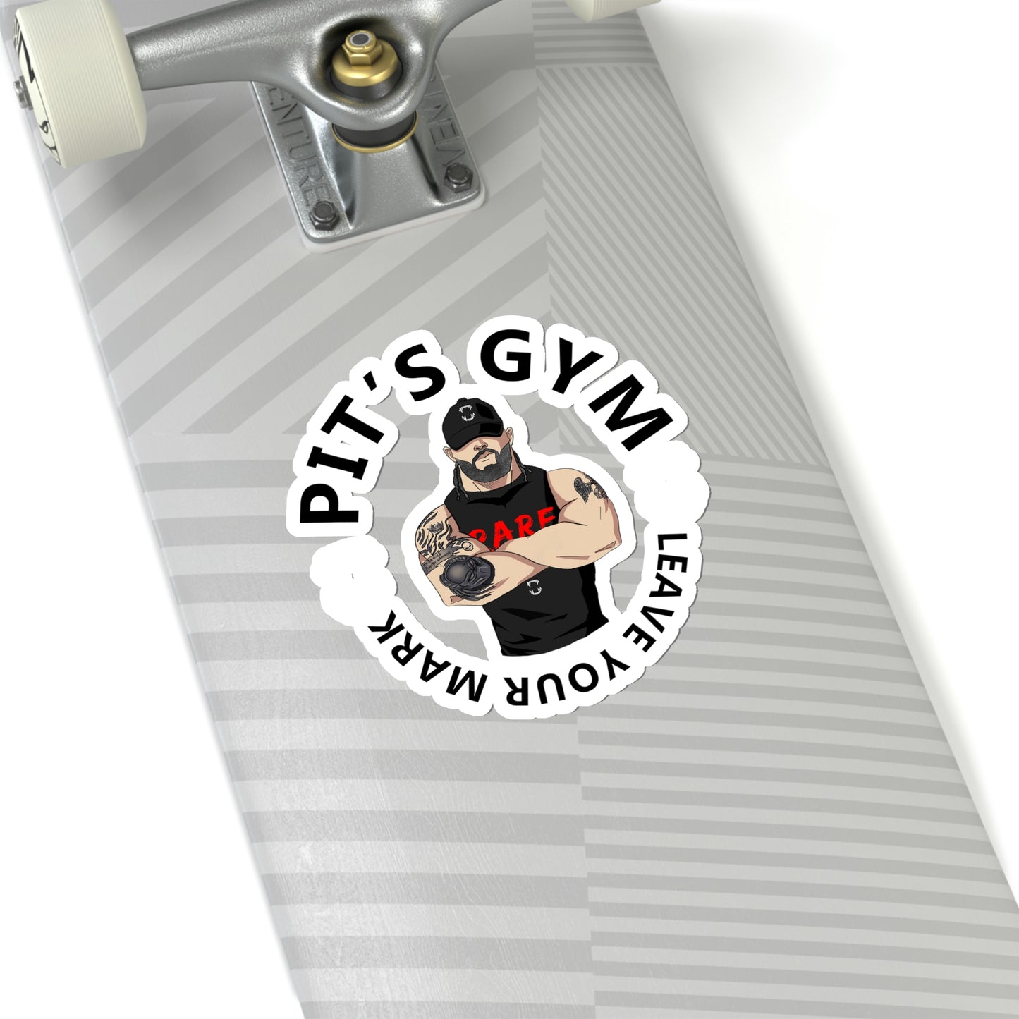 GFWP "Pit's Gym" Cut Stickers