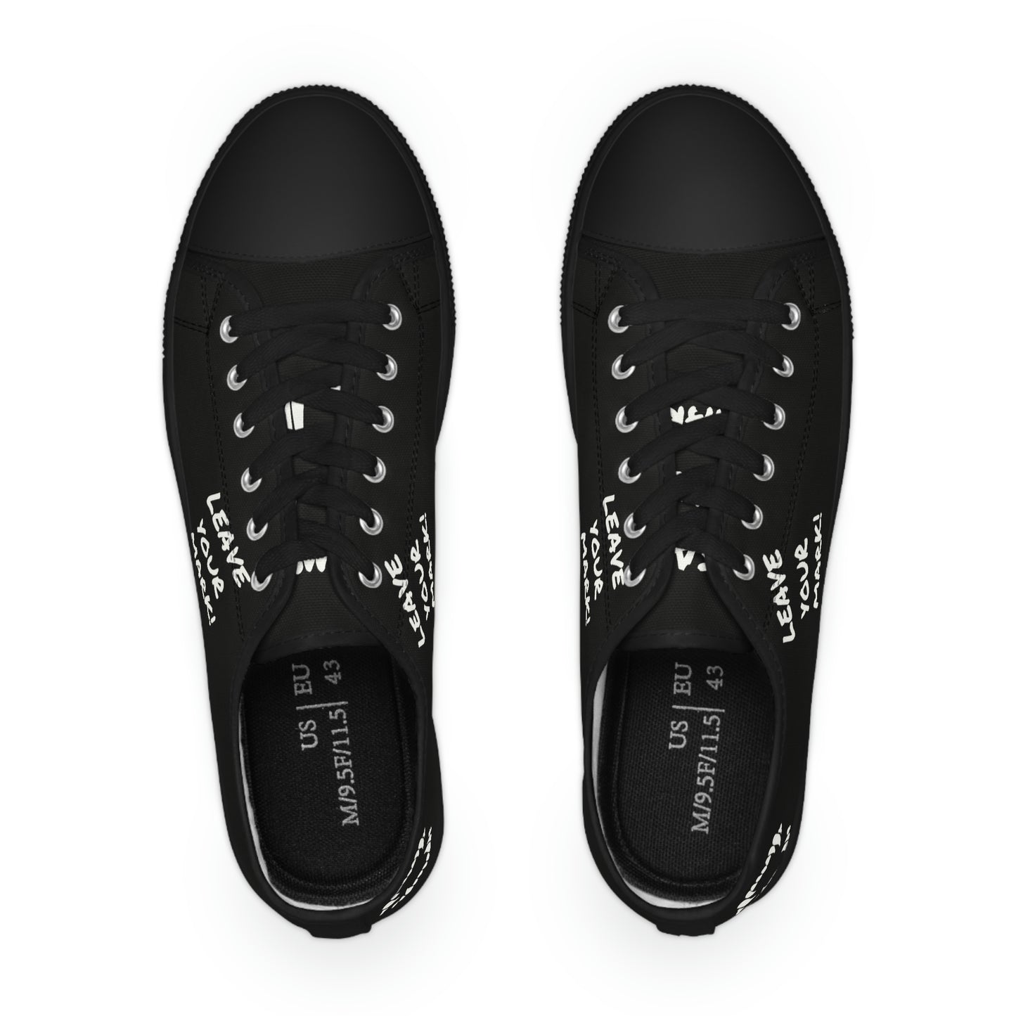 GFWP "Leave Your Mark!" Men's Low Top Sneakers