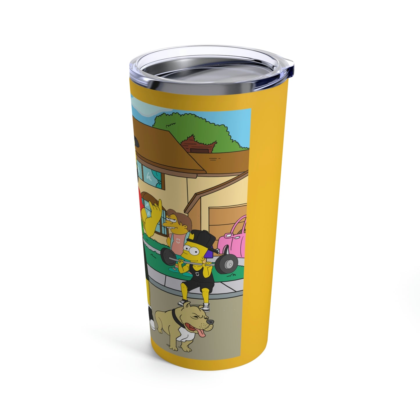 GFWP "Simpsonized" Tumbler 20oz