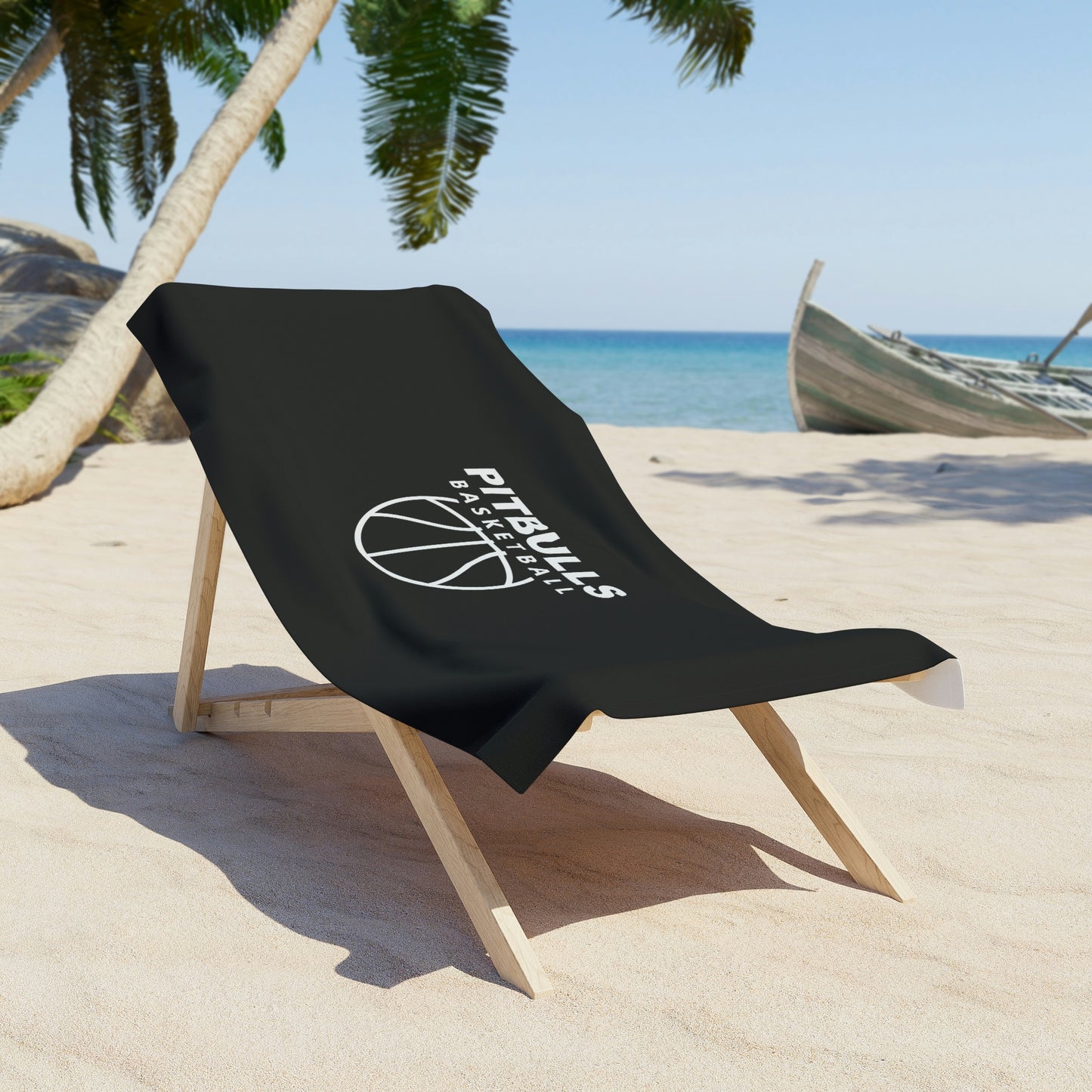 GFWP "Pitbulls Basketball" Beach Towel