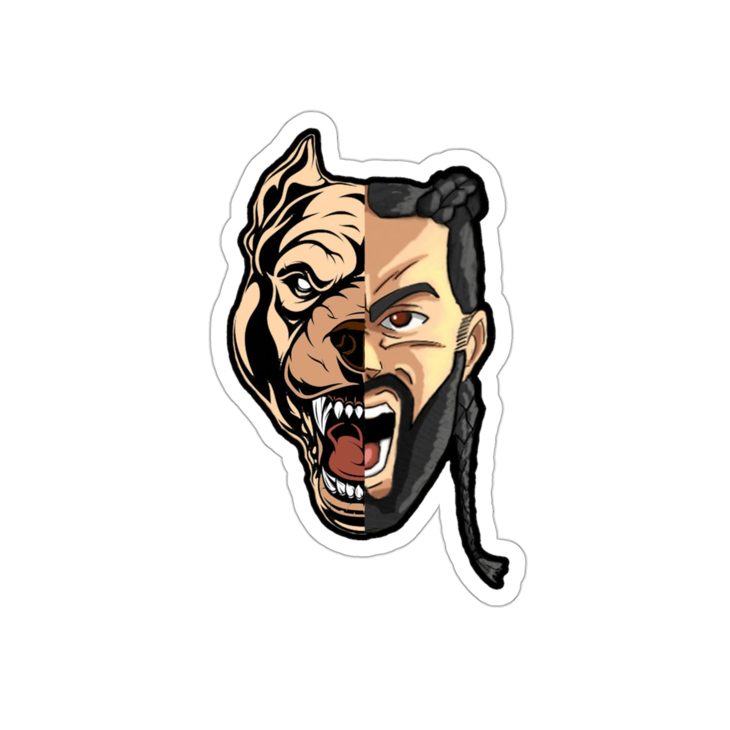 GFWP "Got That Dog In Me" Cut Stickers