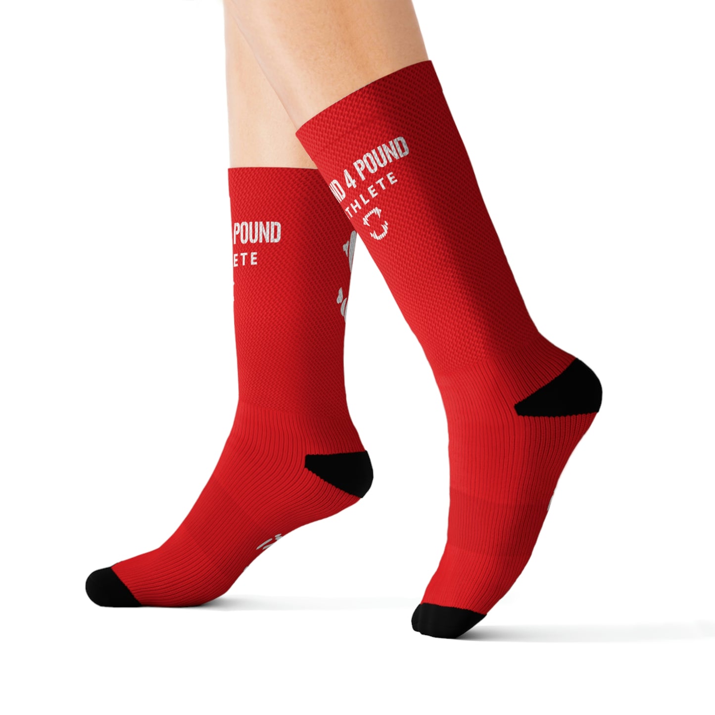 GFWP "Pound 4 Pound Athlete" Sublimation Socks