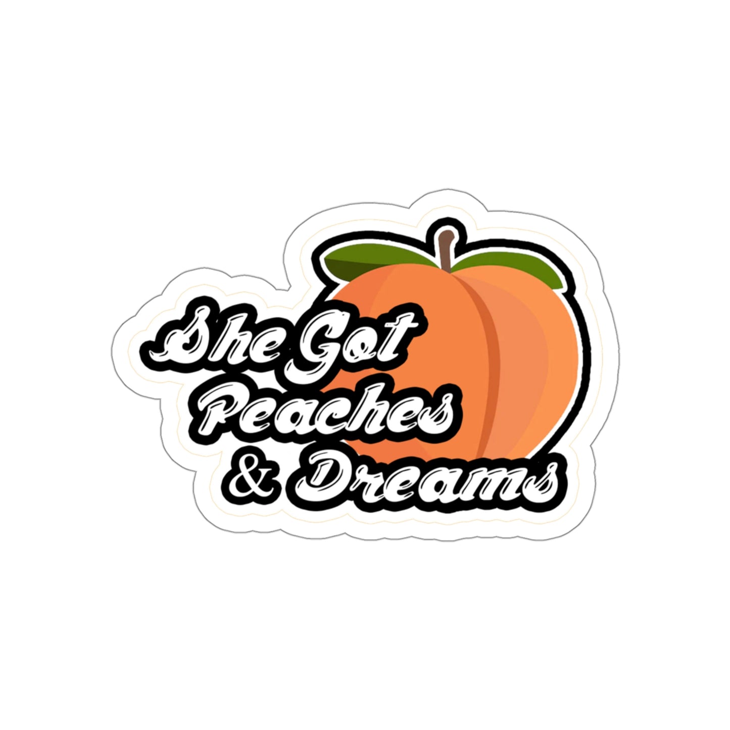 GFWP "Peaches And Dreams" Cut Stickers