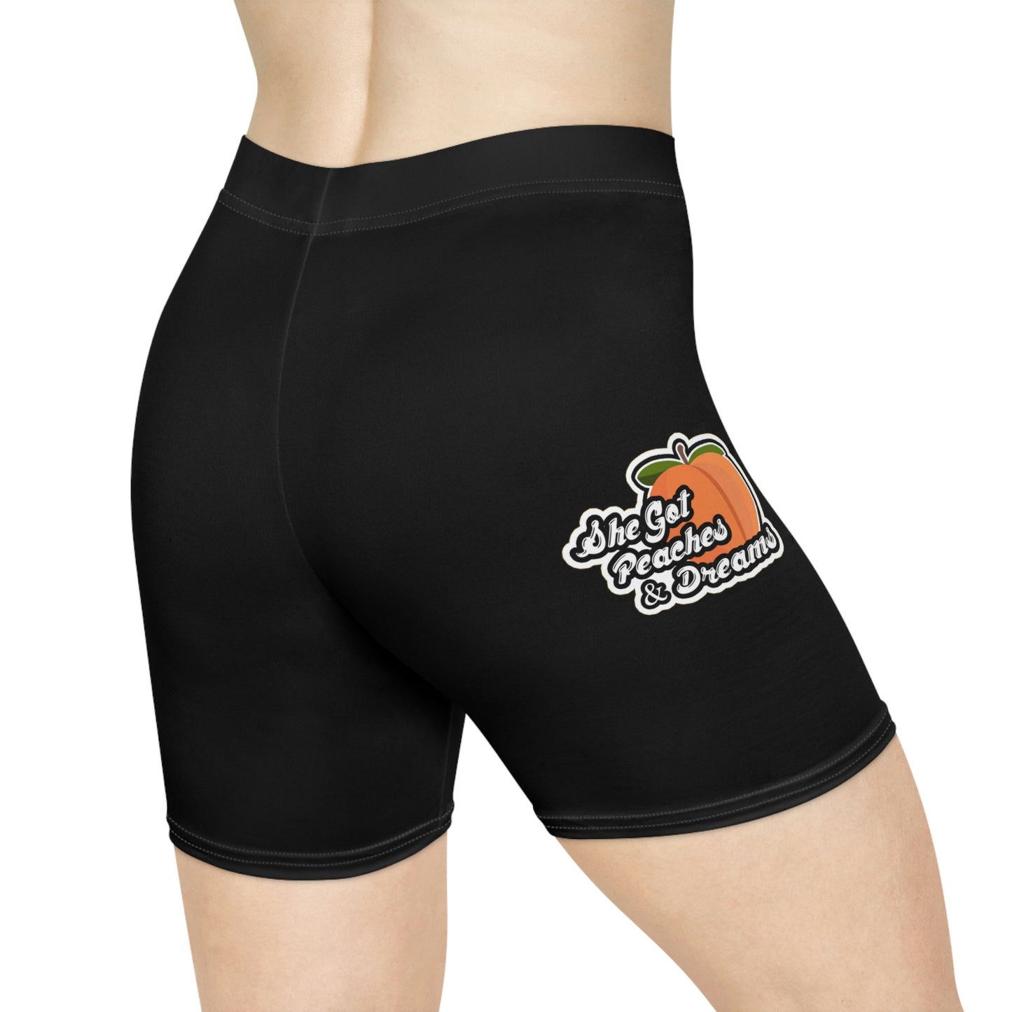 GFWP "Peaches And Dreams" Women's Biker Shorts