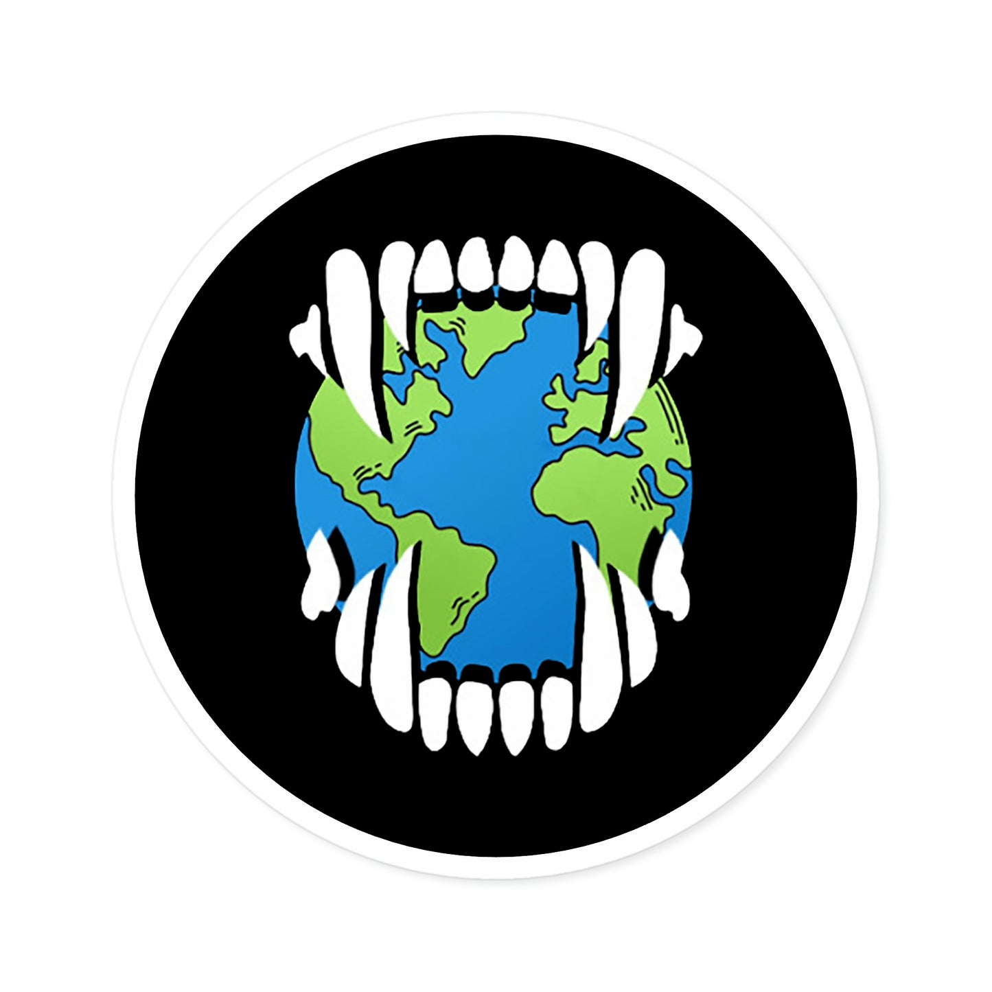 GFWP "Leave Your Mark" World Round Stickers, Indoor\Outdoor