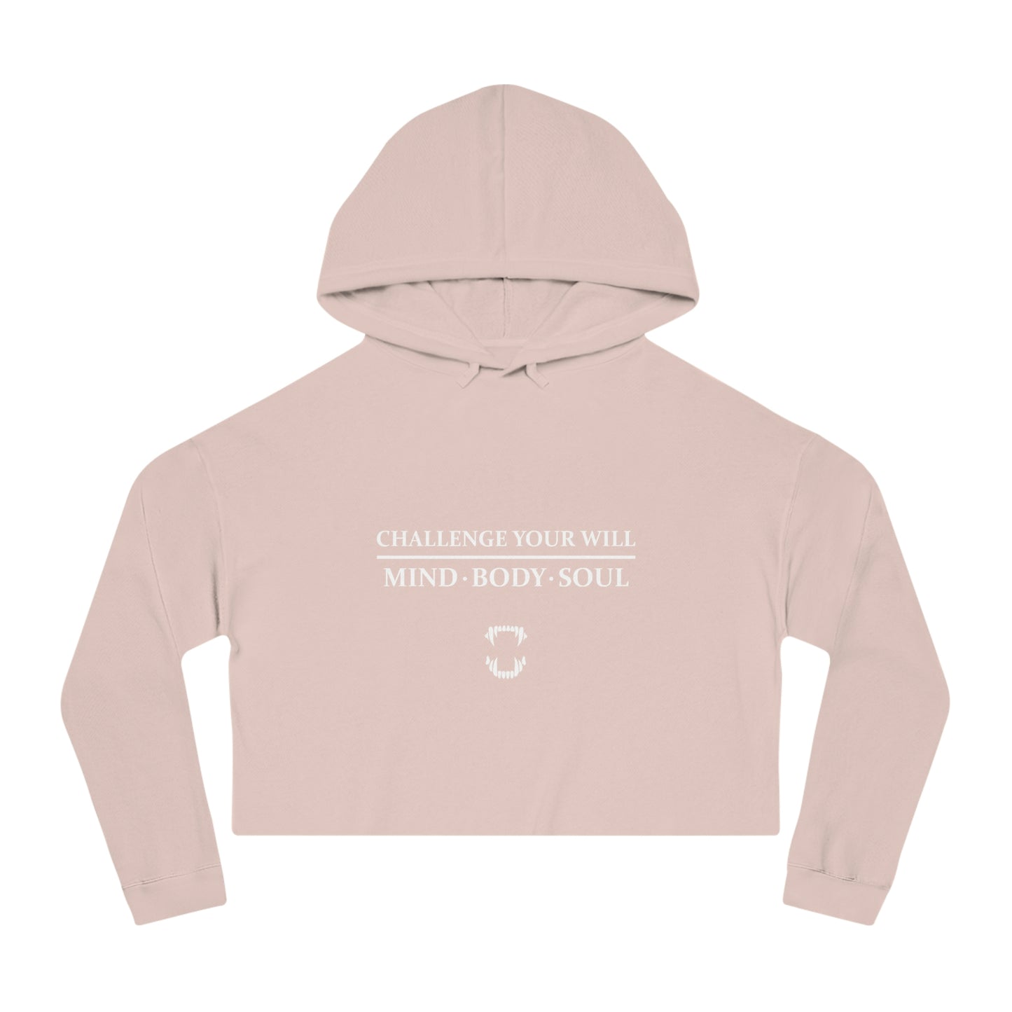 GFWP "Challenge Your Will" Women’s Cropped Hooded Sweatshirt