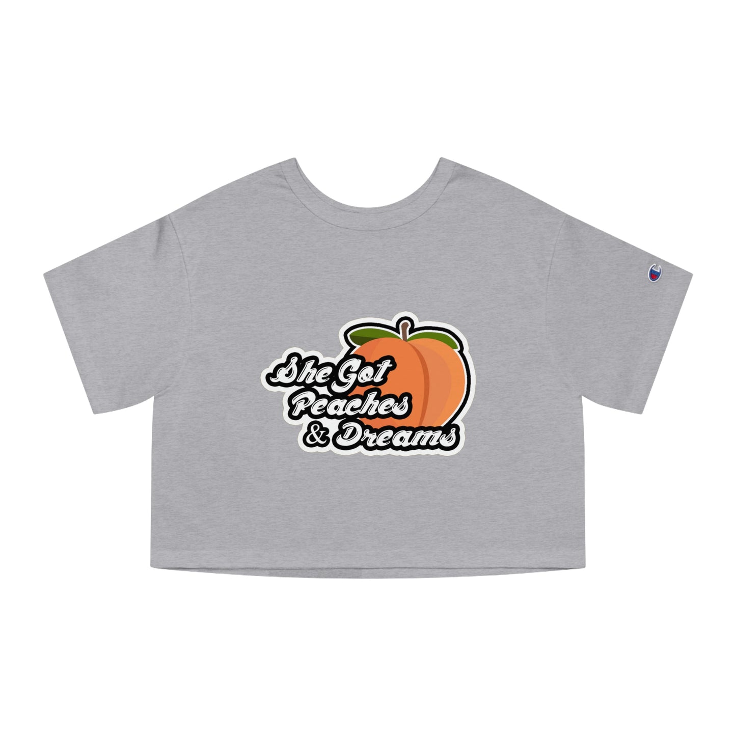 GFWP "Peaches And Dreams" Champion Women's Cropped T-Shirt