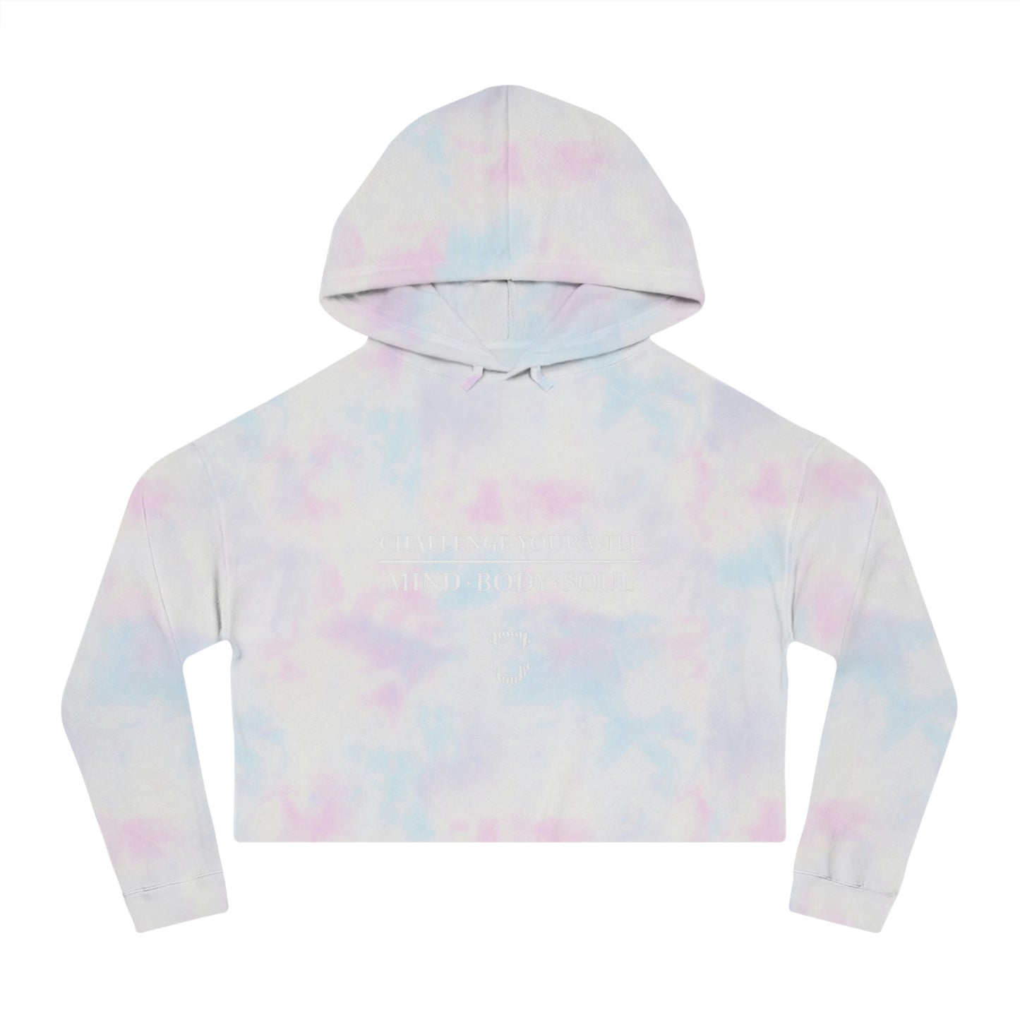GFWP "Challenge Your Will" Women’s Cropped Hooded Sweatshirt