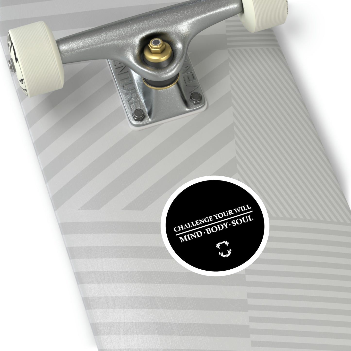 GFWP "Challenge Your Will" Round Stickers, Indoor\Outdoor