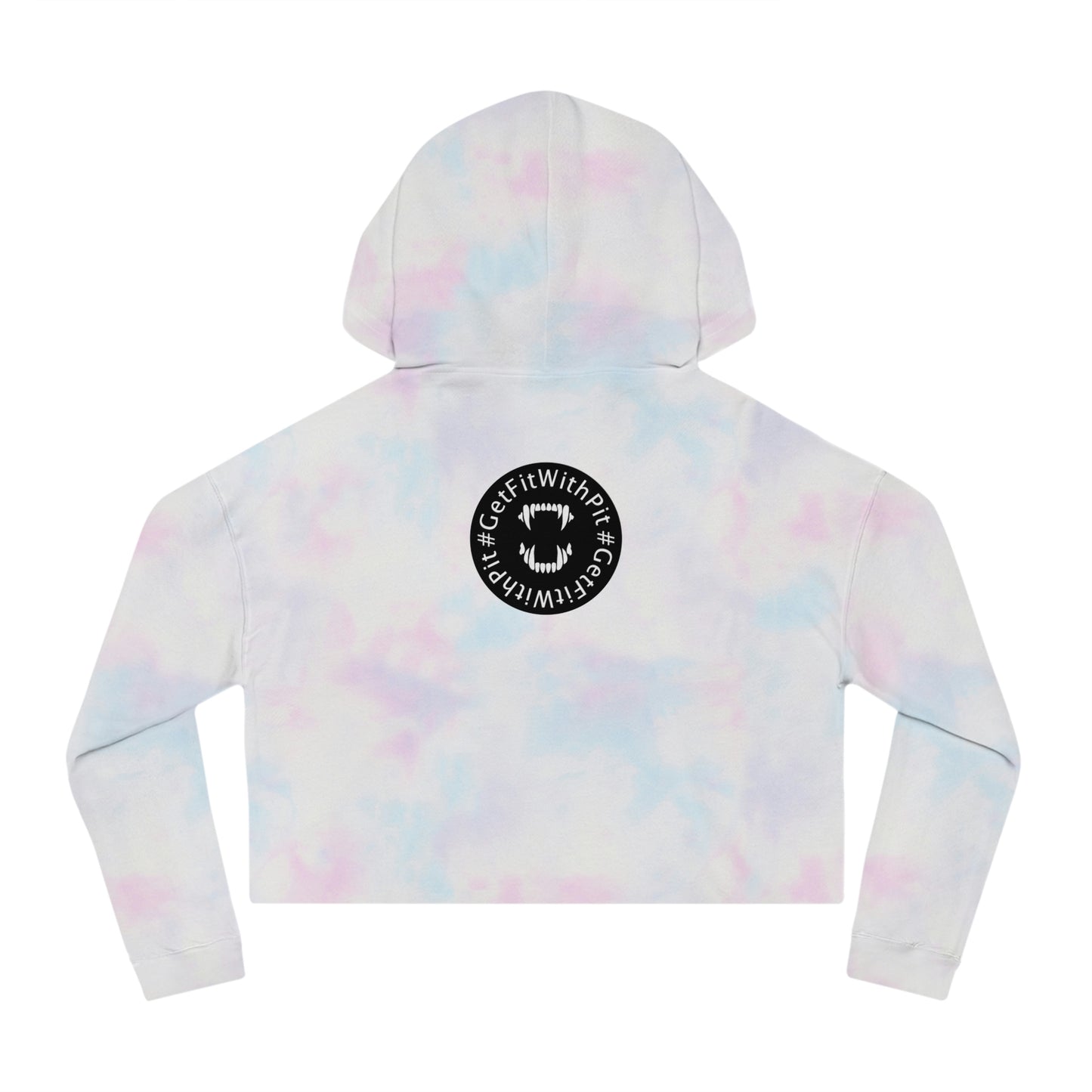 GFWP "Pitbulls" Graphic Cropped Hooded Sweatshirt