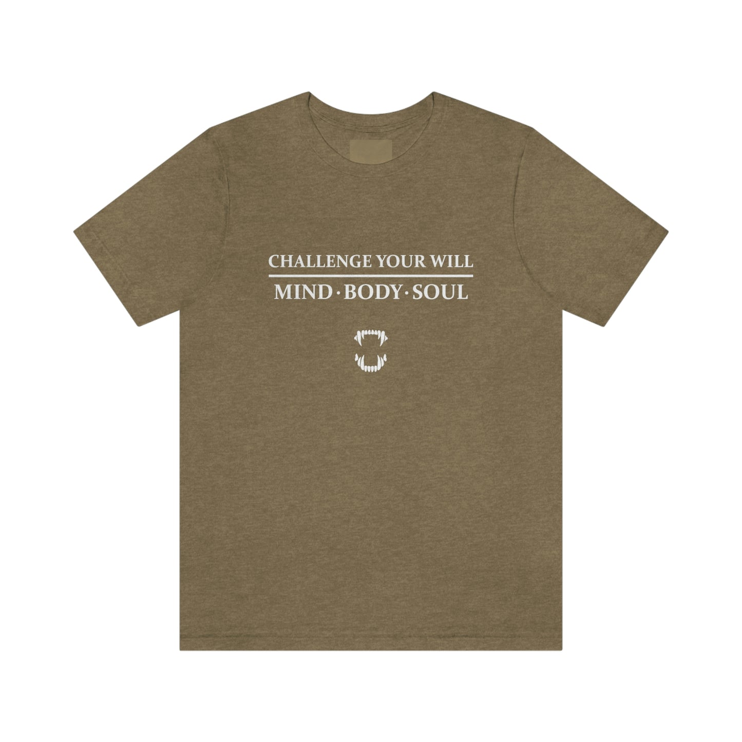 GFWP "Challenge Your Will" Unisex Short Sleeve Tee